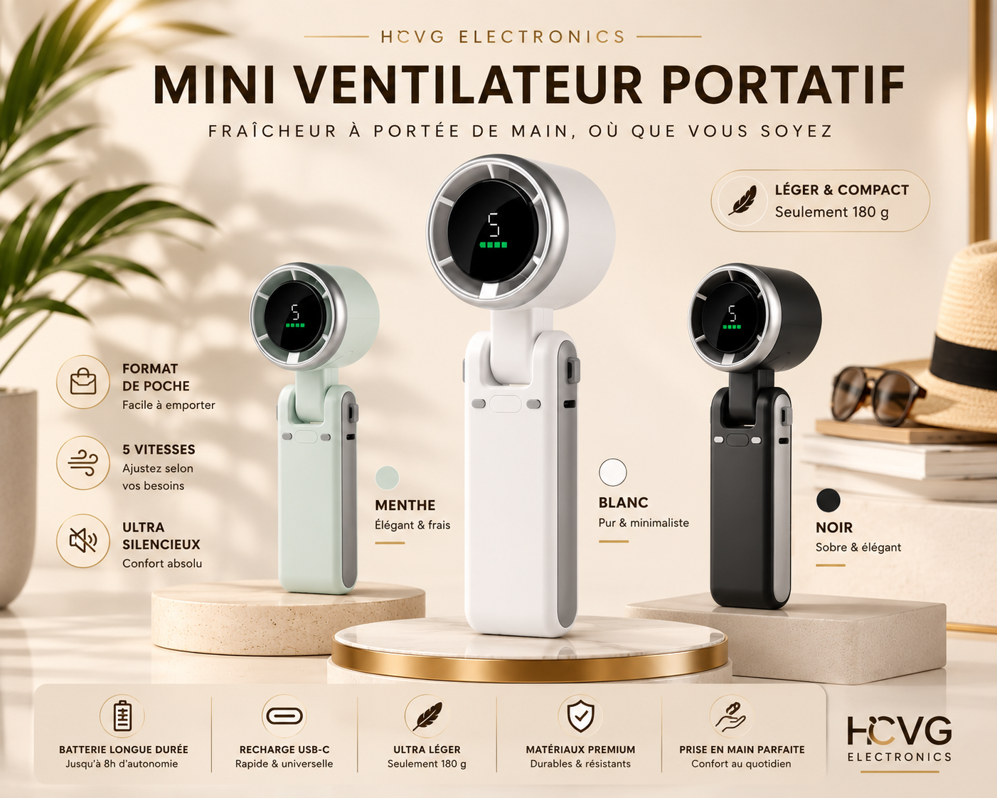 Ventilateur Portable